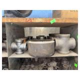 Cubby of galv/black pipe fittings