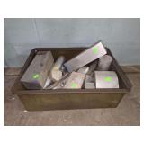 Metal Box of Various Mixed Scrap: Aluminum and Steel