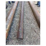 Steel Pipe approx 16ft long x 7” OD x 3/8”