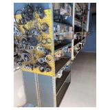 Metal shelve unit (shelve only) roughly 109x36x12