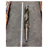 Taper shank drill bit carbon steel. 2 5/8 in box