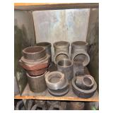 Cubby of galv/black pipe fittings