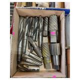Box of assorted milling bits