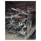 Big metal rack, Approximately 18'×6'×8' (Left Rack Only)