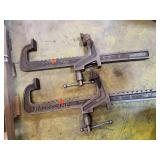 Pair of Record Ratchet Bar Clamps No. 290 (T290-18) – Made in England Heavy Duty Clamps