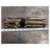 4 Taper shank drill bit carbon steel. 1 1/32