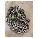 Chain approx, 12ft long, hooks on both end