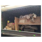 Contents of shelf misc hoses fittings and tools