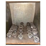 Cubby of galv/black pipe fittings