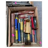 Box of assorted reaming bits some new in the box