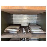 Cubby of galv/black pipe fittings