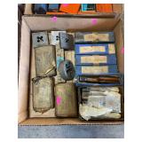 Box of assorted taps and dies