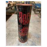 Vintage unopened can of welding rod.