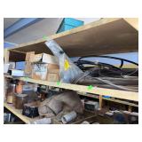 Contents of shelves repair links, pop rivets, split rivets miscellaneous hardware