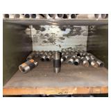 Cubby of galv/black pipe fittings