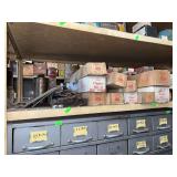 Contents of shelf belt hooks, thinner miscellaneous material