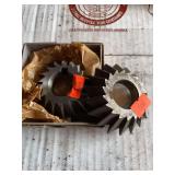 Two milling angle cutters 2 1/2”