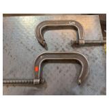 6” Armstrong C Clamps Drop forged USA