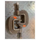 Pair of Cincinnati Tool Co. 2” Superclamp C-Clamps – Heavy-Duty Industrial Clamps