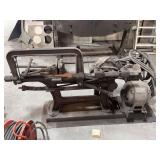 Marvel Draw Cut Power Hacksaw No. 2 – Vintage Industrial Metal Cutting Saw w/ Motor