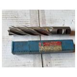 Niagara Cutter HSS Single End End Mill – 1” Diameter x 2” Flute – 1” Shank – USA