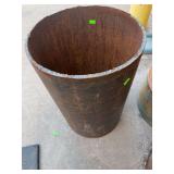 Steel Pipe approx 20” long x 13.5” OD x 5/16”