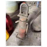 Vintage Mechanical Screw Jack with Ratchet Handle