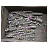 Large Assortment of Taper Shank Twist Drill Bits – Industrial Machinist Drill Lot