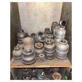 Cubby of galv/black pipe fittings