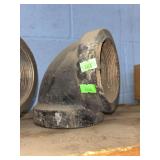 heavy-duty industrial pipe elbow fitting