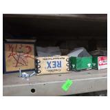 Metal screws washers and bolts. Steel belt lacing and more.