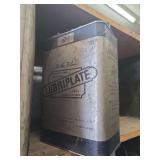 2 Vintage Lubricant Cans