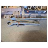 4 Closed End Wrenchs