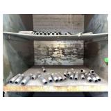 Cubby of galv/black pipe fittings