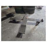 1 metal barrel dolly