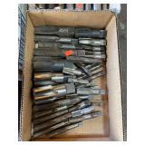 Box of assorted thread taps