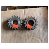 Lot of 2 HSS Form Milling Cutters – Arbor Mount Machine Shop Cutters