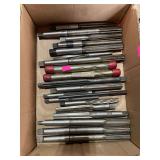 Box of assorted reaming bits
