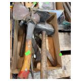 Sledge hammer and axe