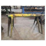 Pair of Heavy Duty 3-1/2'×54' Saw Horses
