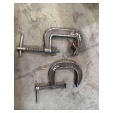 2 C Clamps