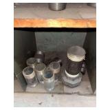 Cubby of galv/black pipe fittings