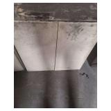 1 medium sized metal wall cabinet