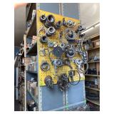 Contents on wall miscellaneous hardware