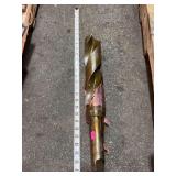 Taper shank drill bit carbon steel. 2 9/16