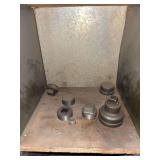 Cubby of galv/black pipe fittings