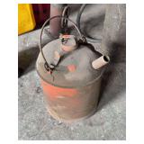 Vintage 5 gallon gas can