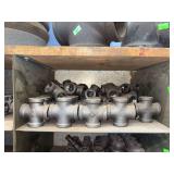 Cubby of galv/black pipe fittings