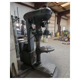 3-Phase Reed-Prentice heavy-duty drill press w/ retrofitted Drive-All variable speed drive
