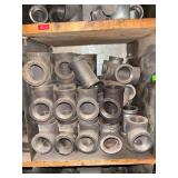 Cubby of galv/black pipe fittings